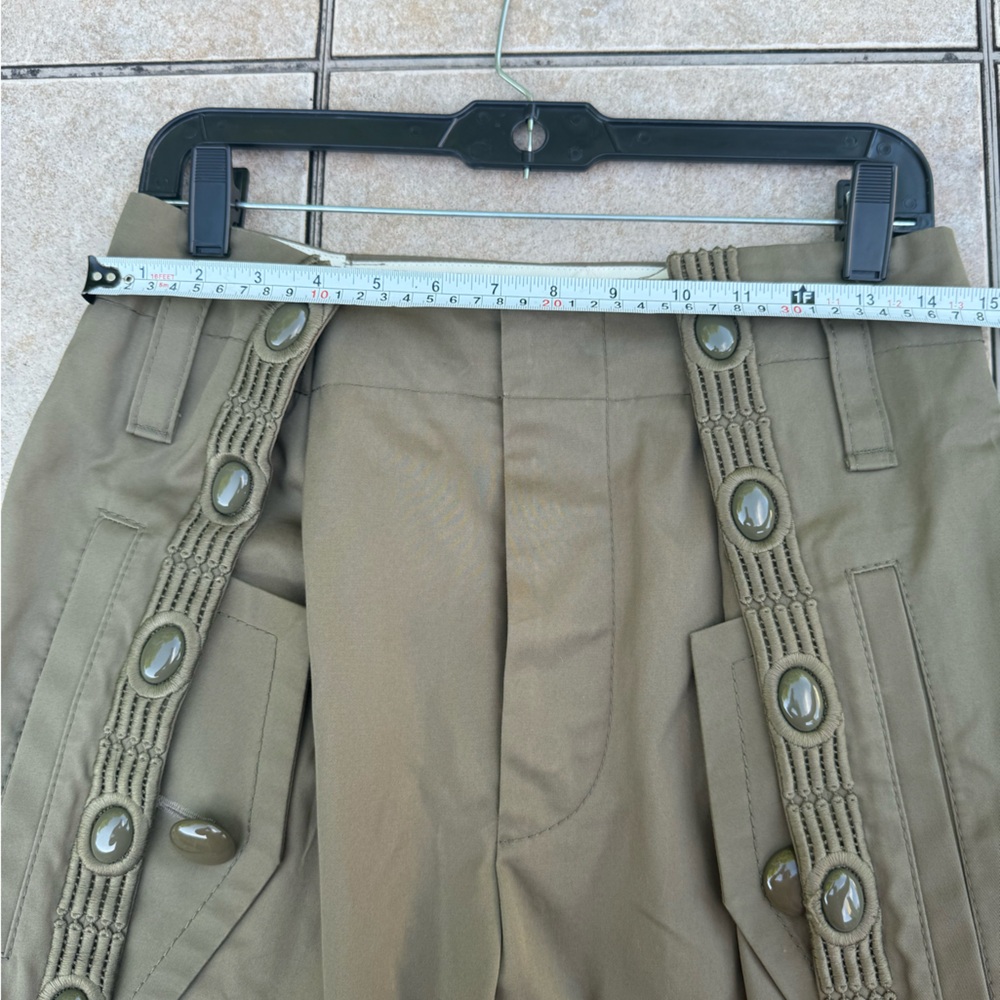 Marc Jacobs Runway Spring 2015 Cotton Bermuda Crop Pants size 8 - Picture 12 of 16